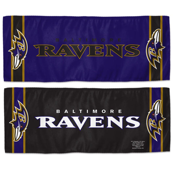 Baltimore Ravens Cooling Towel 12" x 30"