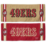 San Francisco 49ers Cooling Towel 12" x 30"
