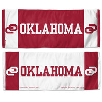 Wholesale-Oklahoma Sooners Cooling Towel 12" x 30"