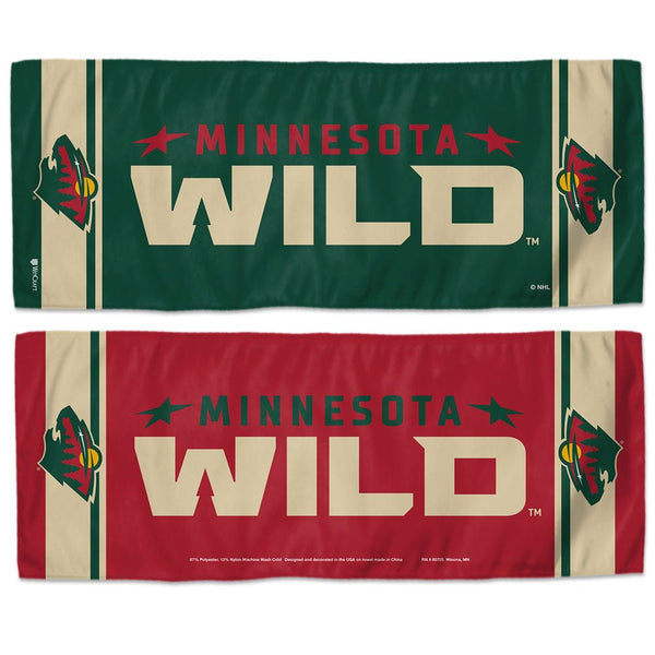 Minnesota Wild Cooling Towel 12" x 30"