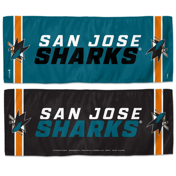 San Jose Sharks Cooling Towel 12" x 30"