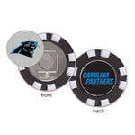 Carolina Panthers Golf Poker Chip Marker