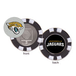 Jacksonville Jaguars Golf Poker Chip Marker