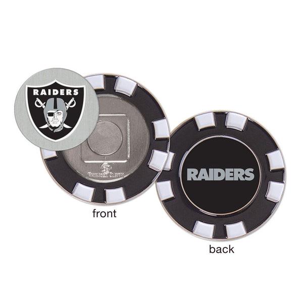 Las Vegas Raiders Golf Poker Chip Marker