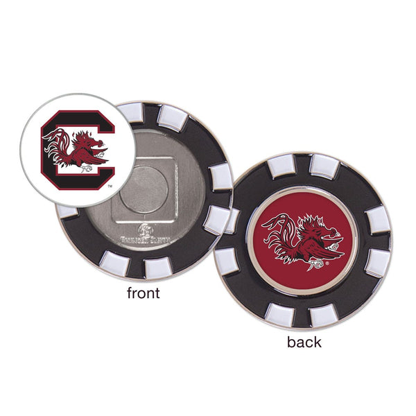 South Carolina Gamecocks Golf Poker Chip Marker
