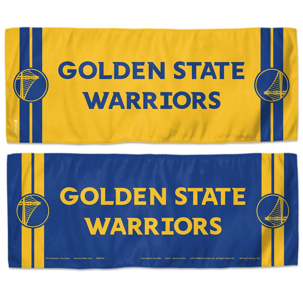 Golden State Warriors Cooling Towel 12" x 30"