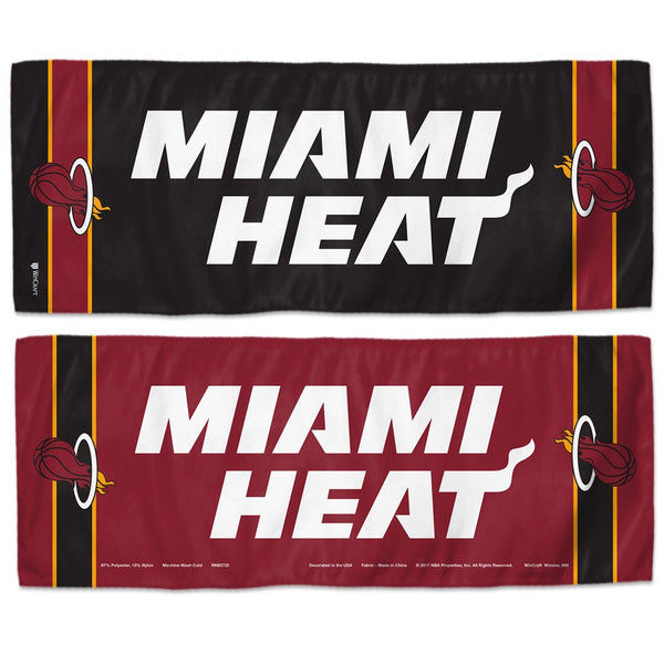 Miami Heat Cooling Towel 12" x 30"