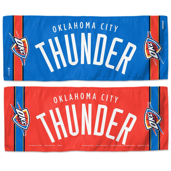 Oklahoma City Thunder Cooling Towel 12" x 30"