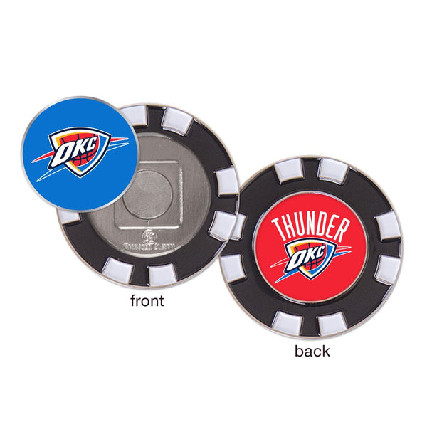 Oklahoma City Thunder Golf Poker Chip Marker