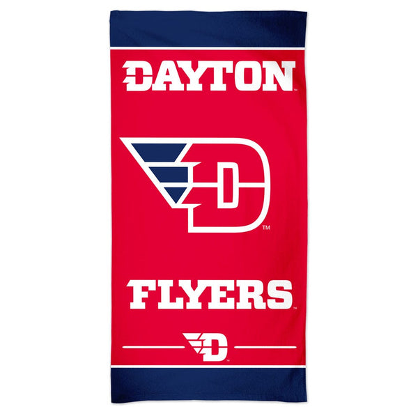 Dayton Flyers Spectra Beach Towel 30"  x 60"