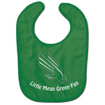 Wholesale-North Texas Mean Green All Pro Baby Bib