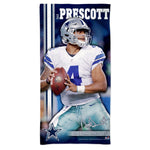 Dallas Cowboys Spectra Beach Towel 30"  x 60" Dak Prescott