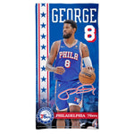 Philadelphia 76ers Spectra Beach Towel 30"  x 60" Paul George