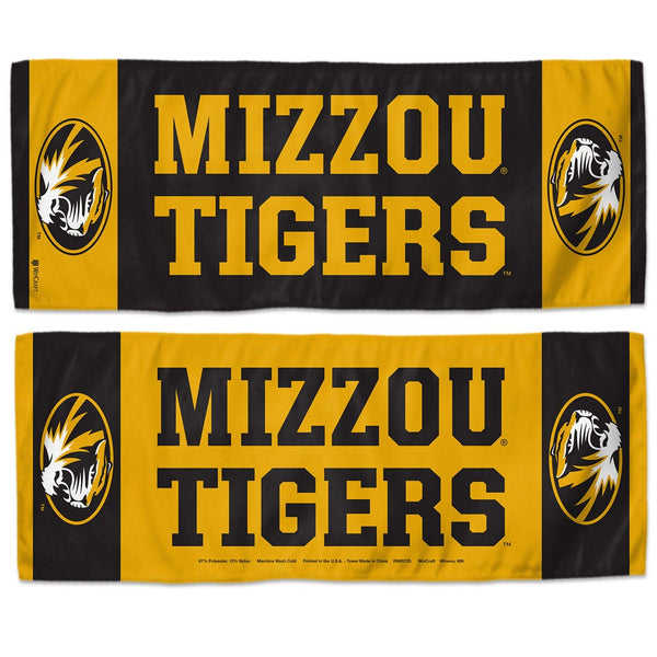 Missouri Tigers Cooling Towel 12" x 30"