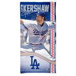 Los Angeles Dodgers Spectra Beach Towel 30"  x 60" Clayton Kershaw