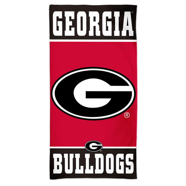 Georgia Bulldogs Spectra Beach Towel 30"  x 60"
