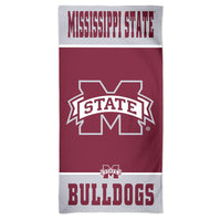 Mississippi State Bulldogs Spectra Beach Towel 30"  x 60"