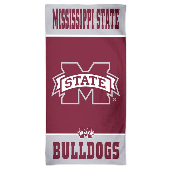 Mississippi State Bulldogs Spectra Beach Towel 30"  x 60"