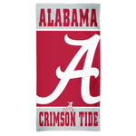 Alabama Crimson Tide VERTICAL Spectra Beach Towel 30"  x 60"