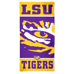 LSU Tigers vertical Spectra Beach Towel 30"  x 60"