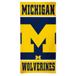 Michigan Wolverines VERTICAL Spectra Beach Towel 30"  x 60"