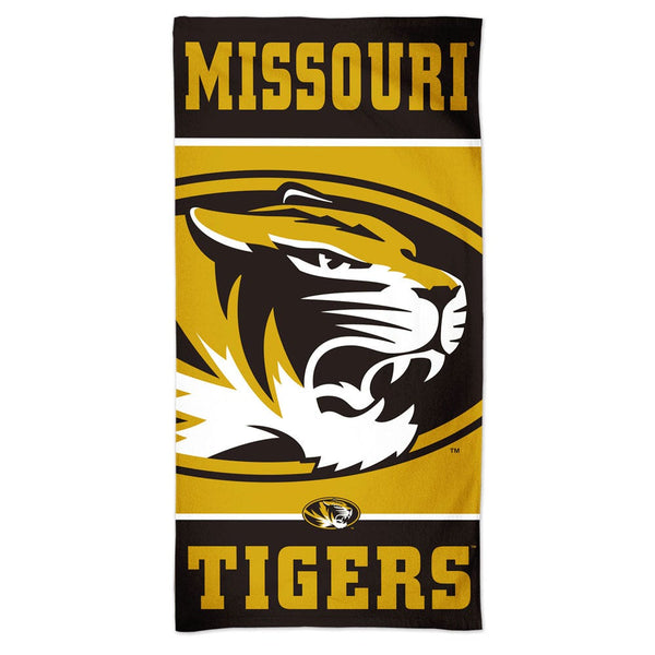 Missouri Tigers VERTICAL Spectra Beach Towel 30"  x 60"