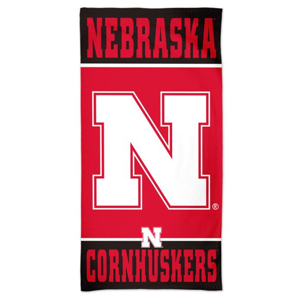 Wholesale-Nebraska Cornhuskers Spectra Beach Towel 30" x 60"