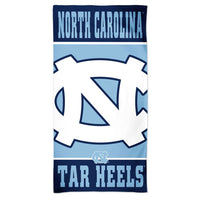 North Carolina Tar Heels VERTICAL Spectra Beach Towel 30"  x 60"