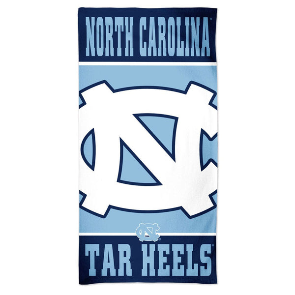 North Carolina Tar Heels VERTICAL Spectra Beach Towel 30"  x 60"