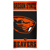 Oregon State Beavers VERTICAL Spectra Beach Towel 30"  x 60"