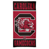 South Carolina Gamecocks VERTICAL Spectra Beach Towel 30"  x 60"