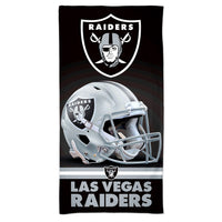Las Vegas Raiders Spectra Beach Towel 30"  x 60"