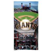 San Francisco Giants / Stadium MLB Spectra Beach Towel 30"  x 60"