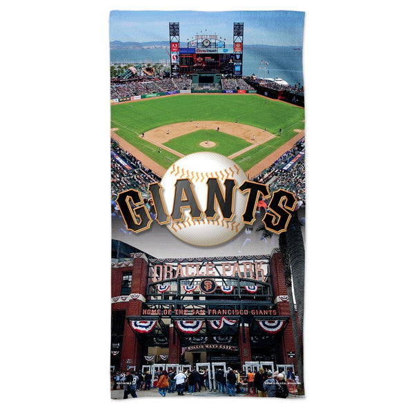 San Francisco Giants / Stadium MLB Spectra Beach Towel 30"  x 60"