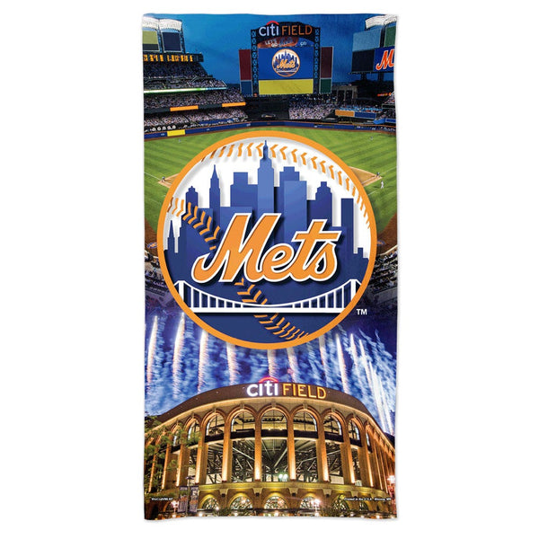 New York Mets Spectra Beach Towel 30"  x 60"