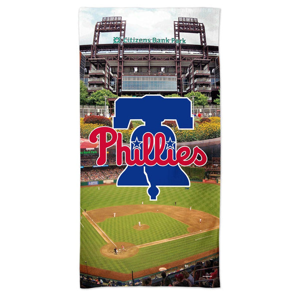 Philadelphia Phillies Stadium MLB Spectra Beach Towel 30"  x 60"