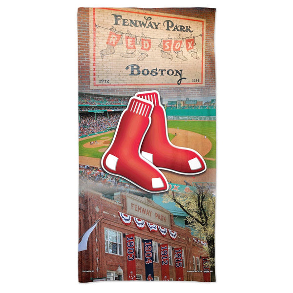 Boston Red Sox Spectra Beach Towel 30"  x 60"