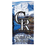 Colorado Rockies Spectra Beach Towel 30"  x 60"