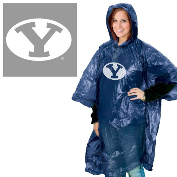 Wholesale-Brigham Young Cougars Rain Poncho