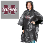 Mississippi State Bulldogs Rain Poncho