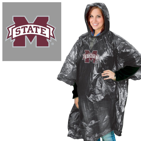 Mississippi State Bulldogs Rain Poncho