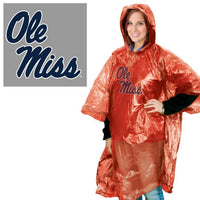 Wholesale-Ole Miss Rebels Rain Poncho