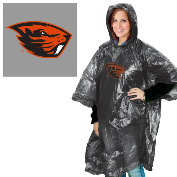 Wholesale-Oregon State Beavers Rain Poncho