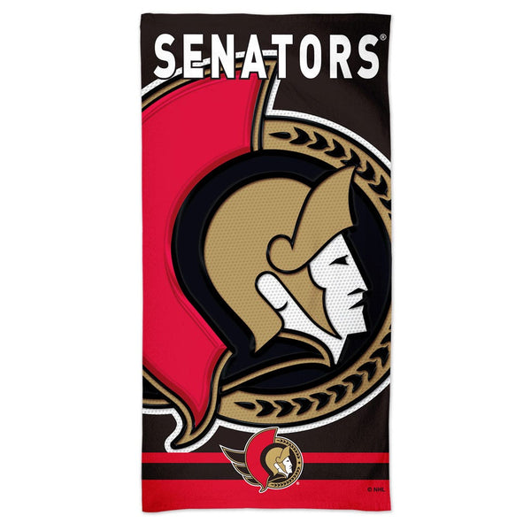 Ottawa Senators Spectra Beach Towel 30"  x 60"