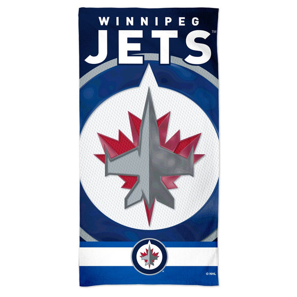 Winnipeg Jets Spectra Beach Towel 30"  x 60"