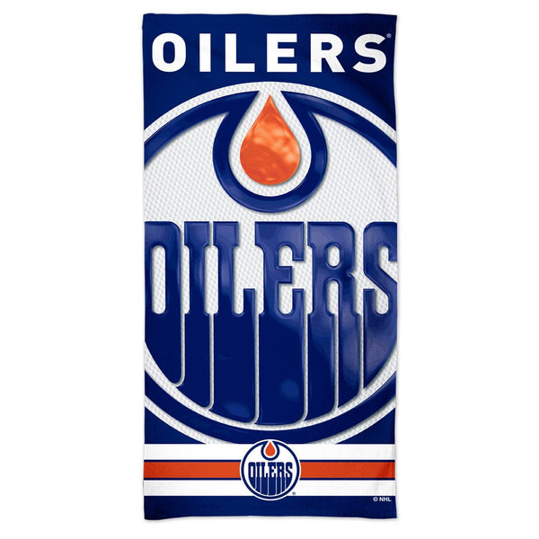 Edmonton Oilers Spectra Beach Towel 30"  x 60"