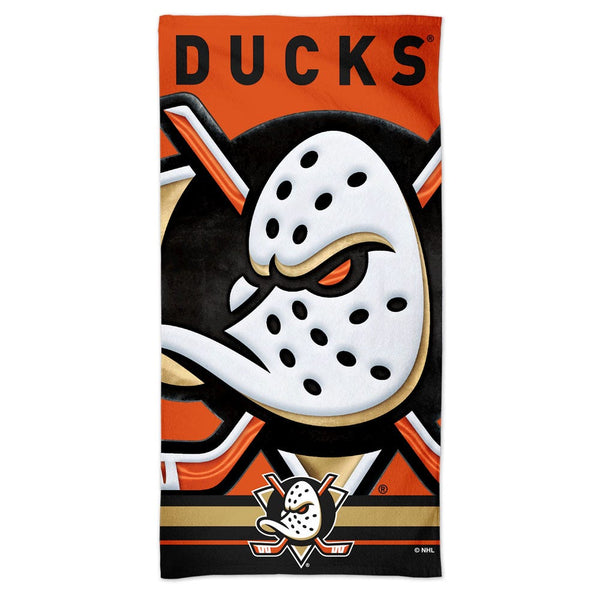 Anaheim Ducks Spectra Beach Towel 30"  x 60"