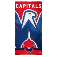 Washington Capitals Spectra Beach Towel 30"  x 60"