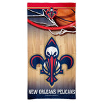 New Orleans Pelicans Spectra Beach Towel 30"  x 60"
