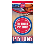 Detroit Pistons Spectra Beach Towel 30"  x 60"